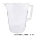 ニッコー・ハンセン TPX手付きビーカー 5000mL 1個 3006-07