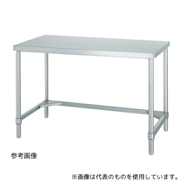 ●シンコー(業務用厨房機器) WT-9090 ステンレス作業台(三方枠) 900×900×800mm