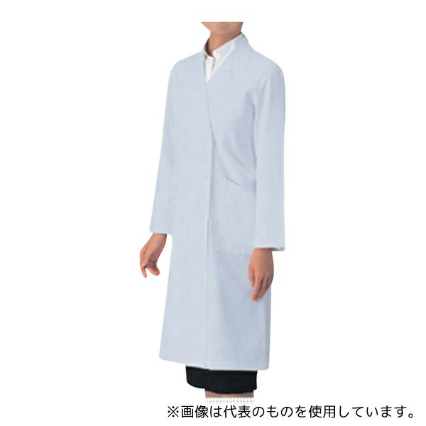 アズワン 71-073 L カラーラボコート(女性用) 青