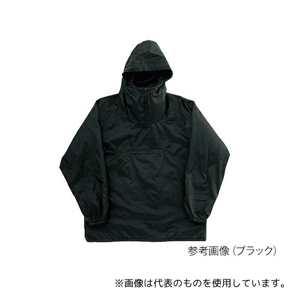 カジメイク 2203-91 3L ナイロンヤッケ ブラック 3L(4)