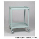 アズワン Y201A-S サイレントプラスチックワゴン(静音キャスタータイプ) 655×455×820mm