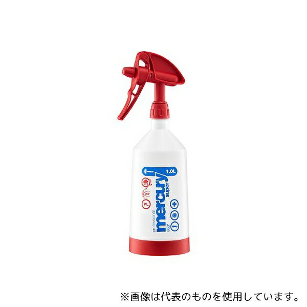 栄豊シッピング MCWS-CL10/360R ダブルアクショントリガースプレー(マーキュリー) 1L 赤
