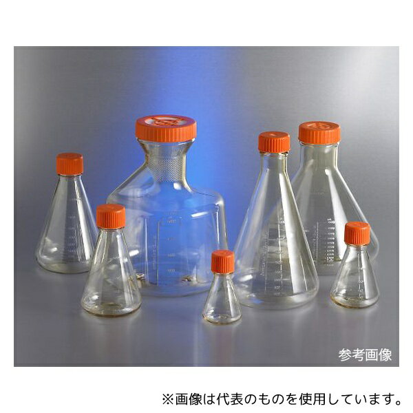 Corning(Falcon) 三角フラスコ バッフル付 125mL 50個入 431404 1箱(50個入)