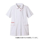 住商モンブラン MN500-0113 ナースジャケット 半袖(白/Mピンク)3L