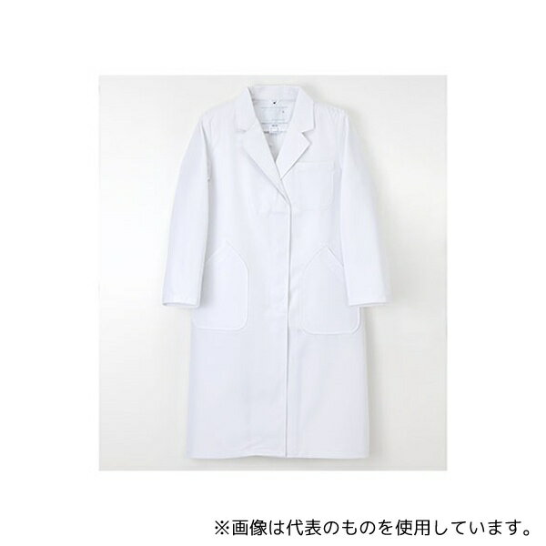 ナガイレーベン HK13 女子シングル診察衣 ホワイト LL