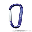 トラスコ中山 TKN880V カラビナ 線径8mmX80mm D型 バイオレット