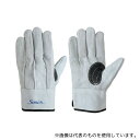 シモン 107AAA-KGA 牛床革手袋 107AAA黒銀当