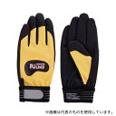 富士グローブ 784 合成皮革手袋 PUライナーアルファ イエロー S