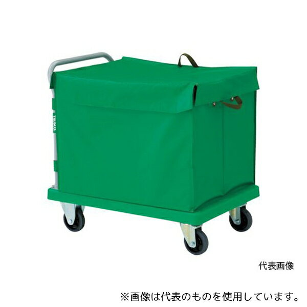 トラスコ中山 TP-702-THB 樹脂台車 グランカート 蓋付ハンドトラックボックス付 718X468 [法人限定]