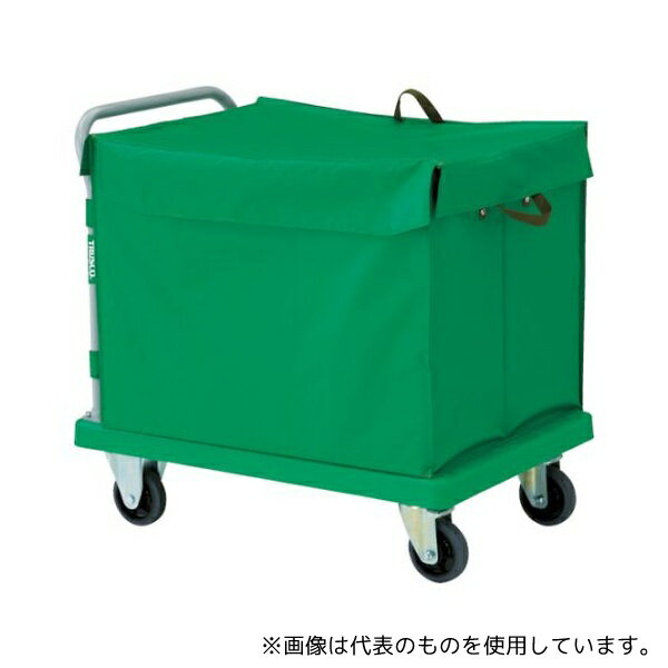 トラスコ中山 TP-902-THB 樹脂台車 グランカート 蓋付ハンドトラックボックス付 900X605 [法人限定]