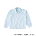 トラスコ中山 TCLGJ-W-L 制電糸グリッド仕様ジャケット(衿付) ホワイト L