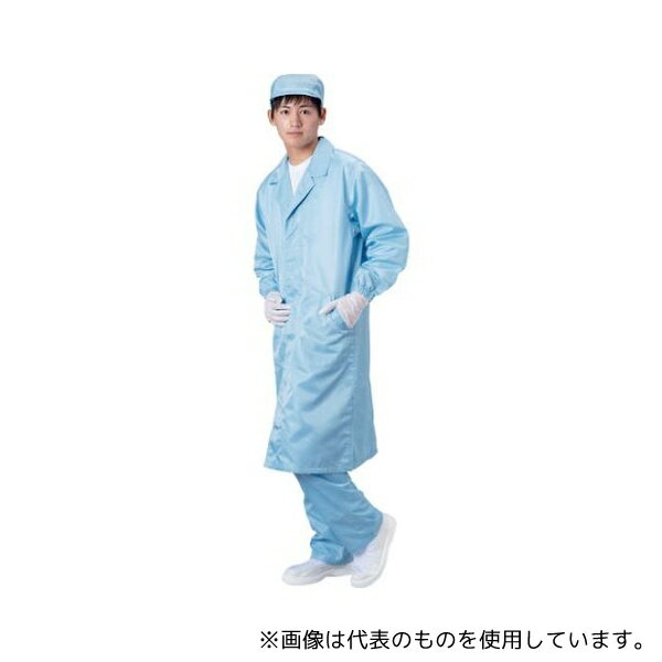 ブラストン BSC-61001-B-L コート(テーラーカラー・ボタン)-青-L