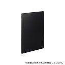 LIHITLAB N5047-24 AQUA DROPs クリヤーブック<ポケット交換タイプ> 24黒 N-5047