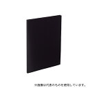 LIHITLAB N5049-24 AQUA DROPs クリヤーブック<ポケット交換タイプ> 24黒 N-5049