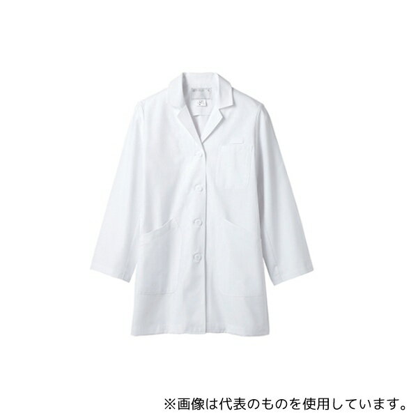 住商モンブラン 71-081 L 診察衣 レディス 長袖S 白