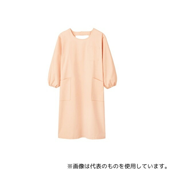 住商モンブラン 74-409 4L 予防衣 男女兼用 長袖 シェルピンク
