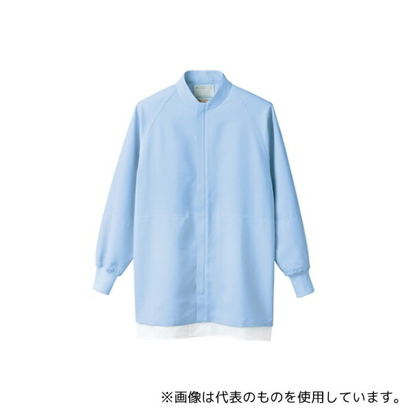 住商モンブラン 8-1103CB L ブルゾン 男女兼用 長袖 ブルー エコ