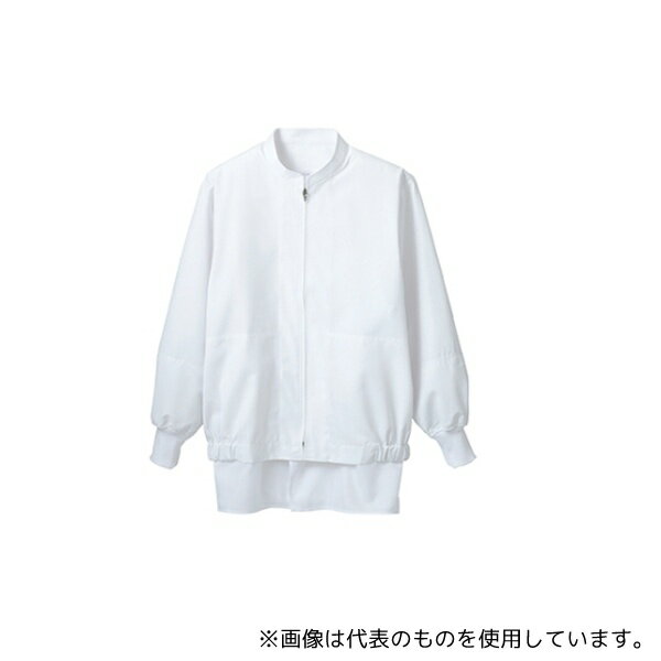 住商モンブラン 8-455 M ジャンパー 男女兼用 長袖 白 エコ