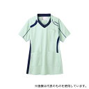 アシックス(住商モンブラン) CHM301-0709 3L ジャケット 男女兼用 ミント×ネイビー