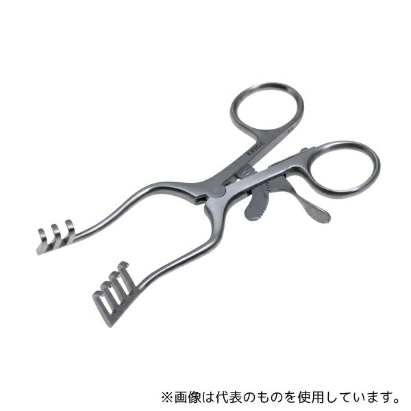 日本フリッツメディコ R127-1554 開創器 ウエルトラナー 10.5cm 先鈍