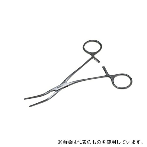 日本フリッツメディコ V231-1112S 末梢血管鉗子 13cm 曲-1