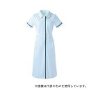 KAZEN 022-21 4L ワンピース半袖 サックス 4L