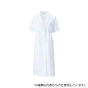 KAZEN 122-30 3L レディス診察衣S型 半袖 白 3L