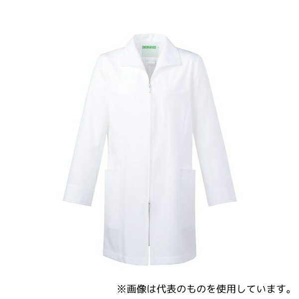 KAZEN 128-90 4L レディスハーフコート 白 4L