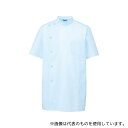 KAZEN 132-31 3L メンズ医務衣 半袖 サックス 3L