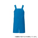 KAZEN APK489-21 M 胸当てエプロンH型 ブルー M(3)