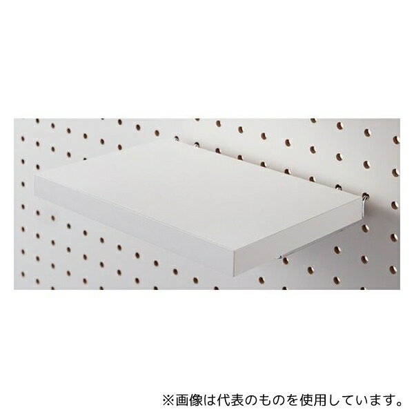 ストア・エキスプレス 61-544-77-6 有孔パネル用木棚セット ホワイト W20×D15cm