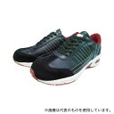 日進ゴム V206BK-28.0 耐滑樹脂先芯入りスニーカー 黒 28.0cm