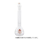 アズワン 透明摺りメスフラスコ(硬質ガラス製) 白 25mL(4)