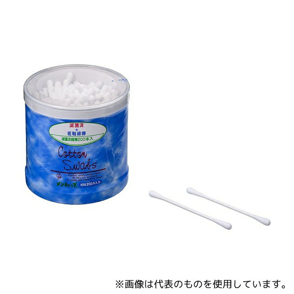 イワツキ メンティップ コットンスワブ綿棒 (200本入)