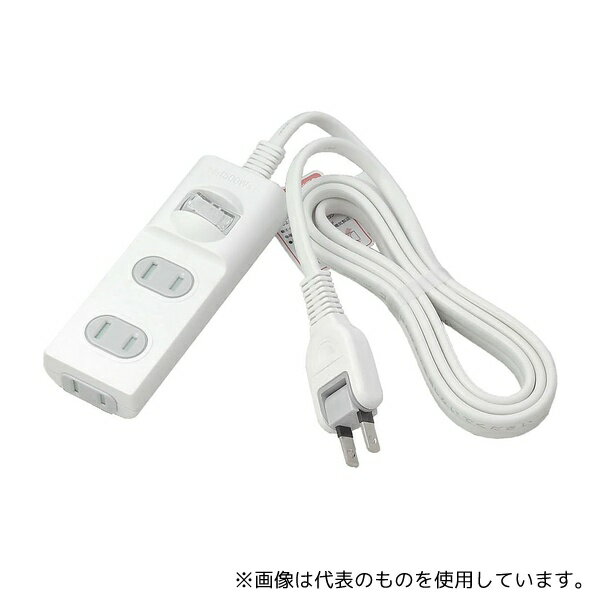 ELPA WBS-T3030B(W) 1SW扉付タップ3P3m