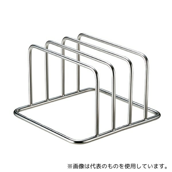 エムテートリマツ 18-8コンパクトまな板立て 3枚立