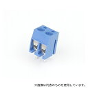 GB GB-TB-50LB-2P ターミナルブロック 2極 5.08mmピッチ 青 縦向き