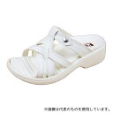 コルティナ ISW-19 エバロンハートサンダル ホワイト L(24.0cm〜24.5cm)