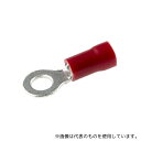RS Pro 534-216 絶縁 丸形圧着端子 スタッド径 M4 赤 22AWG to 16AWG 1袋(100個入)(4)