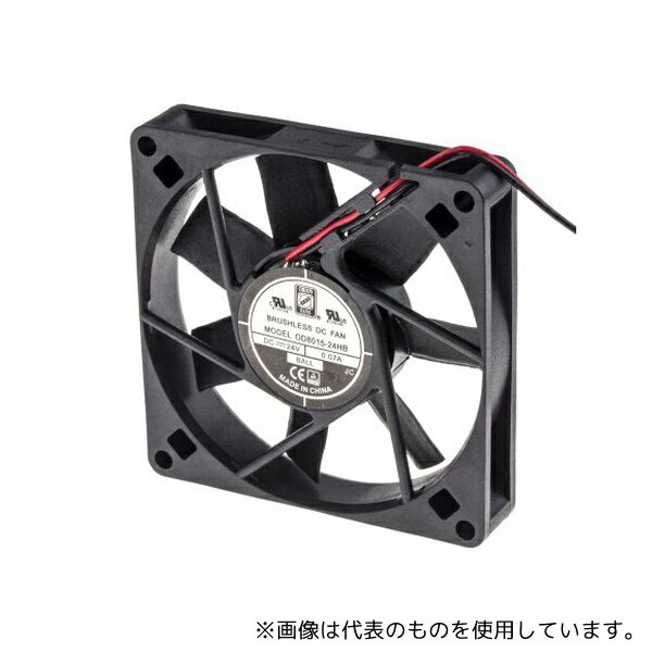 RS Pro 541-5227 ήե ŸŰ 24 V dc 60x60x25mm DC (OD6025꡼) ѷ