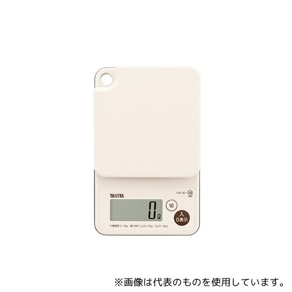 タニタ KW-301-IV デジタルクッキングスケール アイボリー