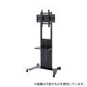 サンワサプライ CR-PL34BK 32〜65インチ対応 液晶ディスプレイスタンド