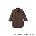 FACE FB5044M-5 M メンズ開襟七分袖シャツ ブラウン M