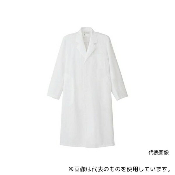 アイトス 861313-001-M メンズ白衣コート ホワイト M