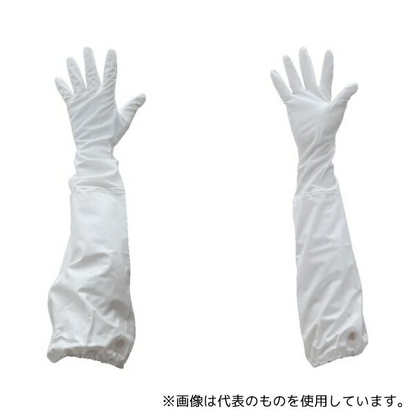 トラスコ中山 TPGAC-M 腕カバー付塩ビ薄手手袋 M