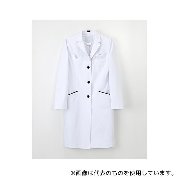 ●ナガイレーベン SD-3360 女子シングルドクターコート Tネイビー M