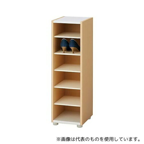 バリュテック・インターナショナル PLN-56P PLシューズラック ロータイプ 6足用 ナチュラル