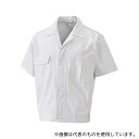 日の丸繊維 男性半袖上着 帯電防止 ホワイト 5L(4)