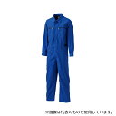 日の丸繊維 続服 (ポリエステル65%・綿35%) ブルー L