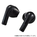 エレコム LBT-TWS11BK Bluetoothイヤホン 完全ワイヤレス AAC対応 セミオープン型 ブラック
